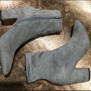 Steve Madden Lolli Sock Booties - Gray (Size 6)